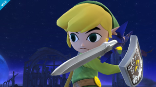 Illustration for article titled Wind Waker's Link Enters The Smash Bros. Fray, Knocks a Few Heads In